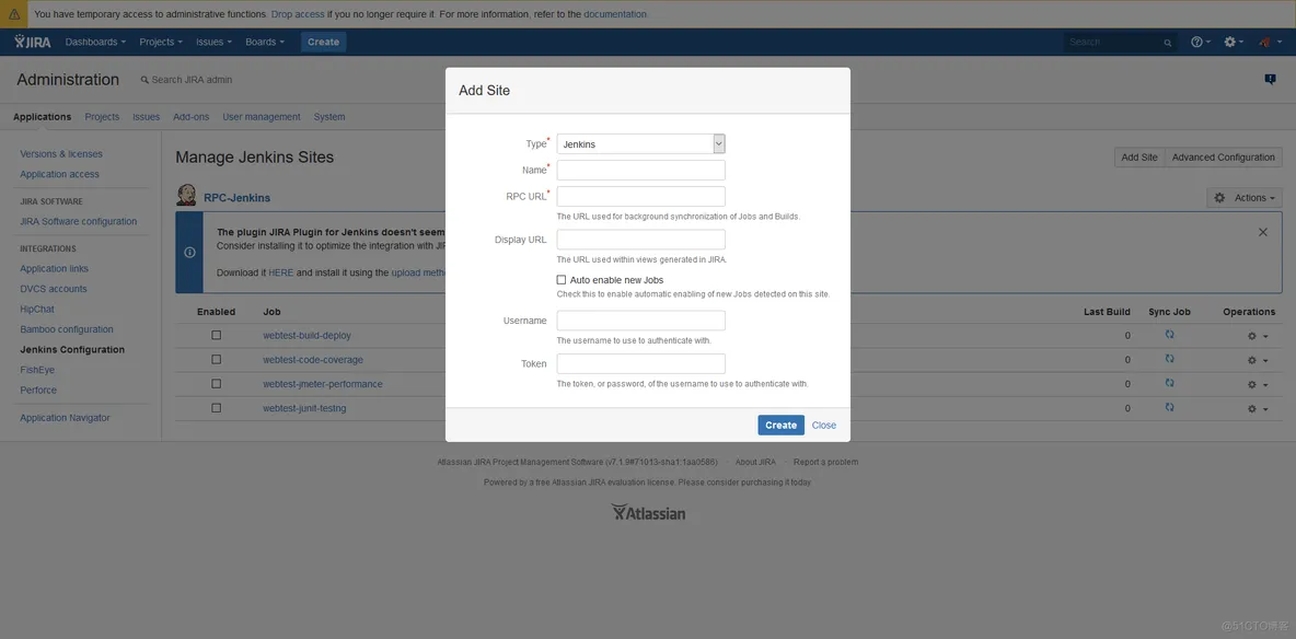 Jenkins 集成和使用JIRA Bug跟踪管理工具_上传_07